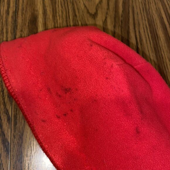 Vintage Wyoming 100% Wool Beanie OS Blue/Red - Picture 5 of 5